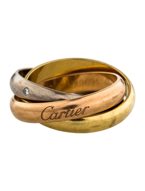 ebay.ca trinity cartier ring|trinity ring cartier price.